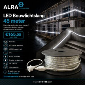 LED Bouwlichtslang verlichting 45 meter