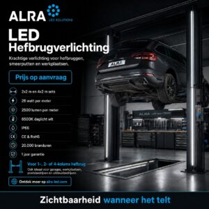 LED Hefbrugverlichting